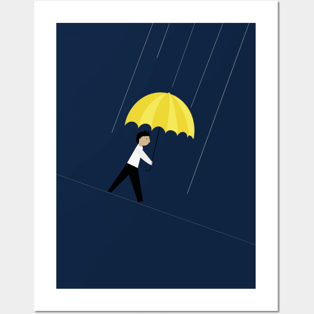 HIMYM - how I met your mother - Ted Mosby Wall Art by LetiziaLorello